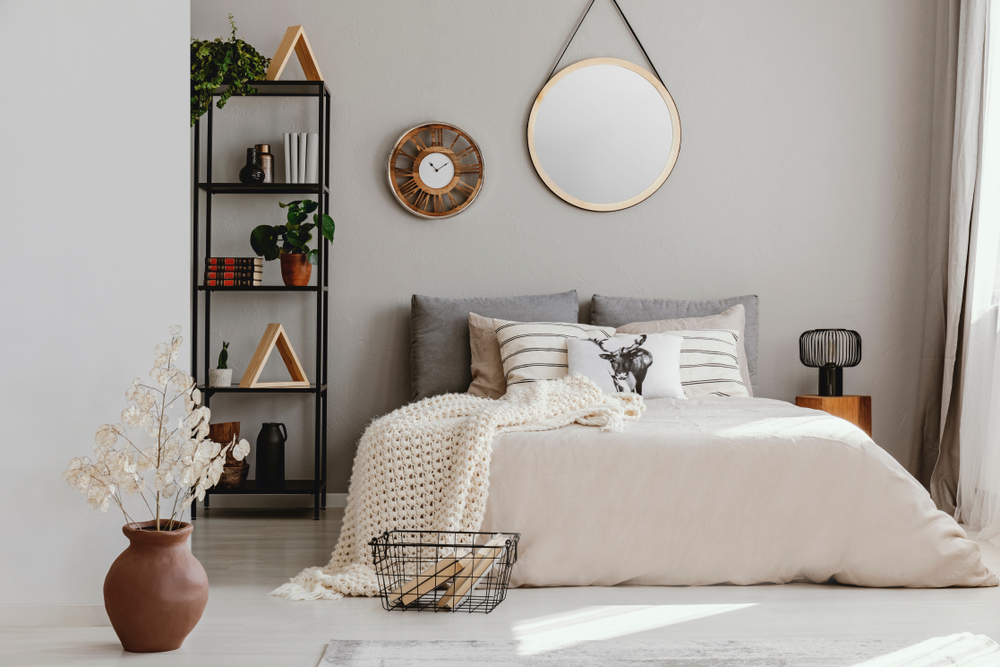 chambre lit decoration