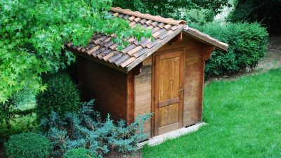 abri de jardin en bois