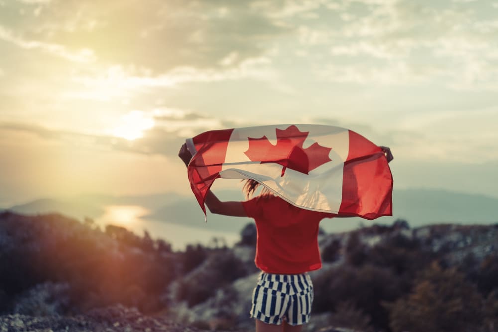 parc naturel canada drapeau