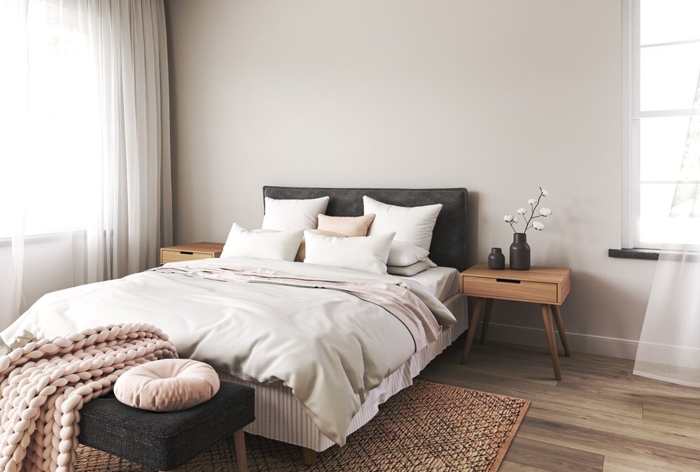 lit chambre couette