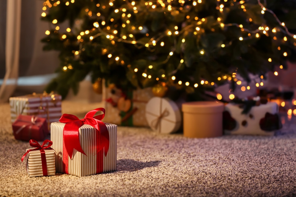 cadeaux emballes noel